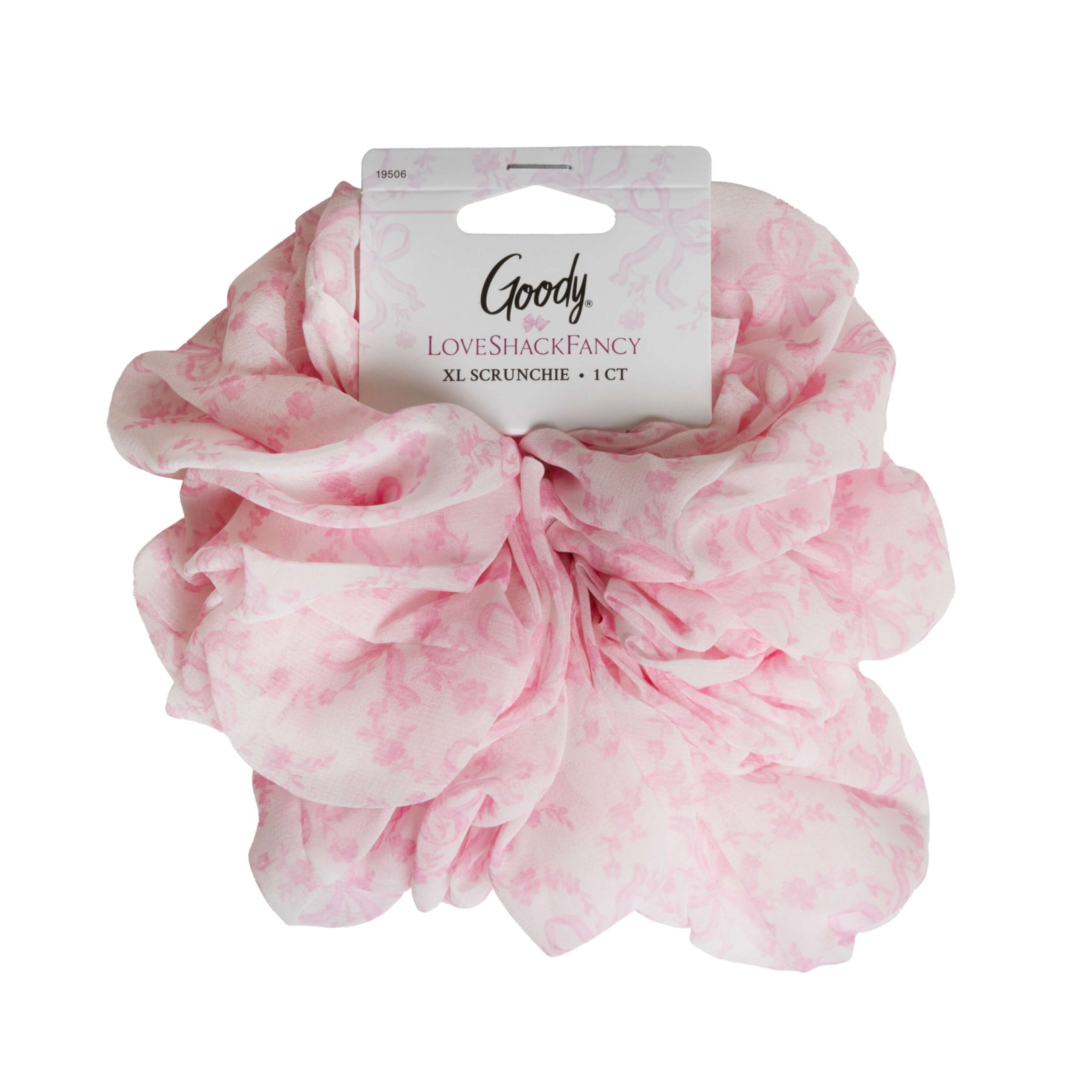 Goody x LoveShackFancy Oversized Chiffon Scrunchie - Coquette Bow - 1ct - Image 3