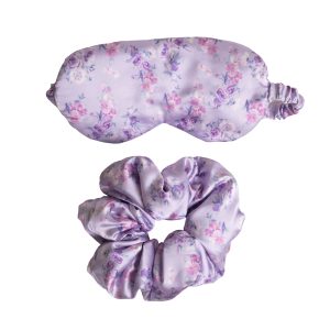 Goody x LoveShackFancy Eye Mask & Pillow Scrunchie Set - Happy Thoughts