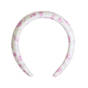 Goody x LoveShackFancy Padded Satin Headband - Ribbon Rosa - 1ct