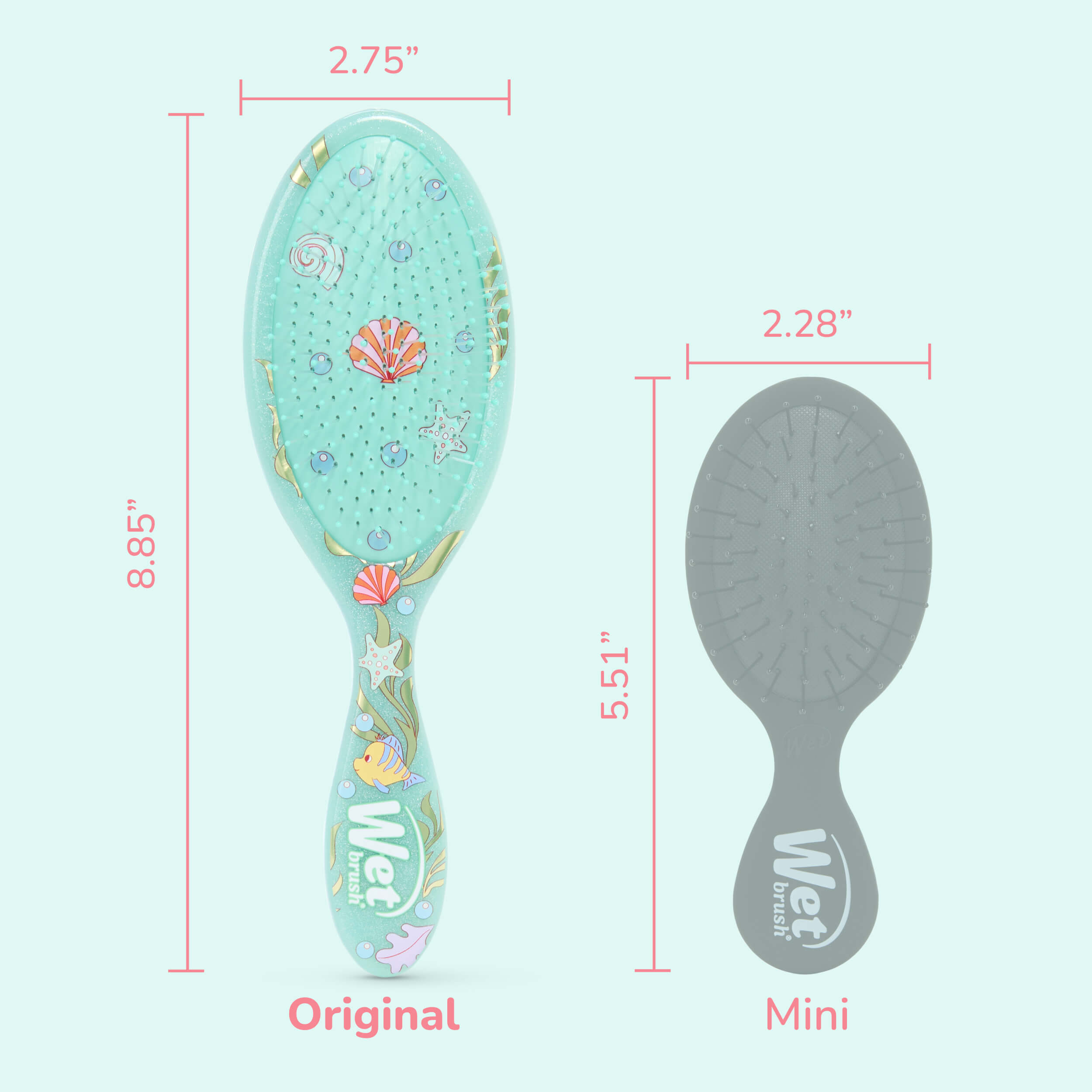 Wet Brush x Dreamy Disney Princess Original Detangler - Ariel - Image 6