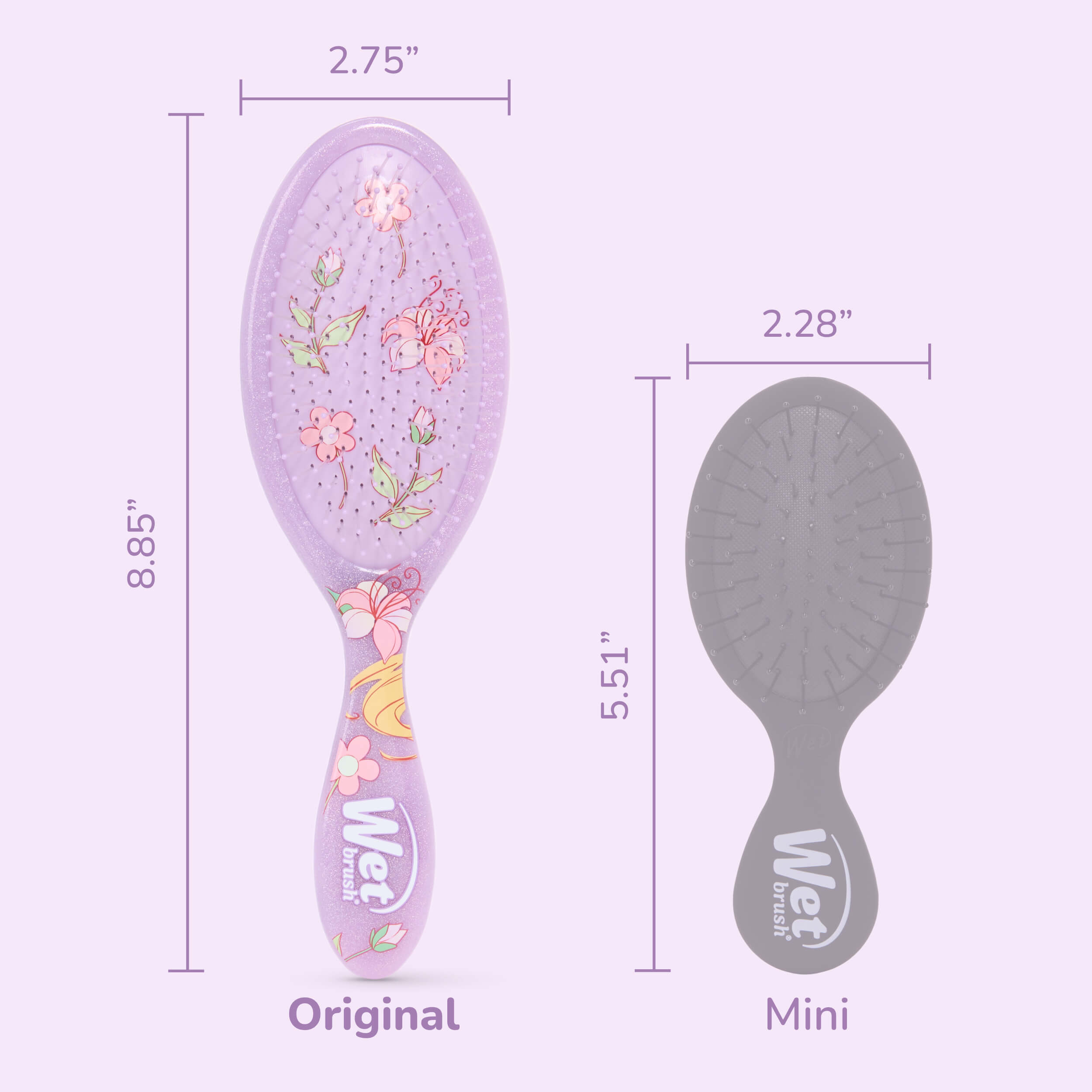 Wet Brush x Dreamy Disney Princess Original Detangler - Rapunzel - Image 6