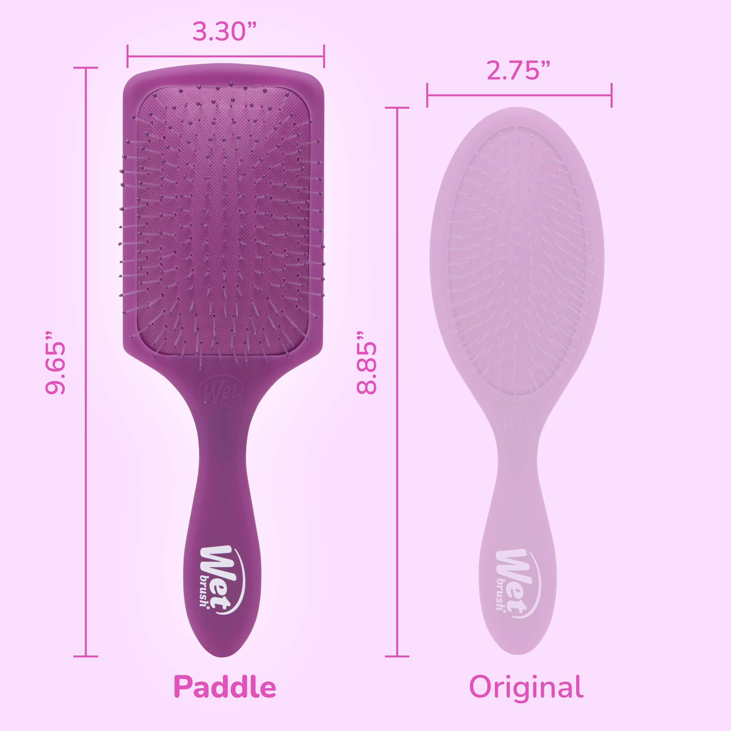 Paddle Detangler - Frost Purple - Image 10