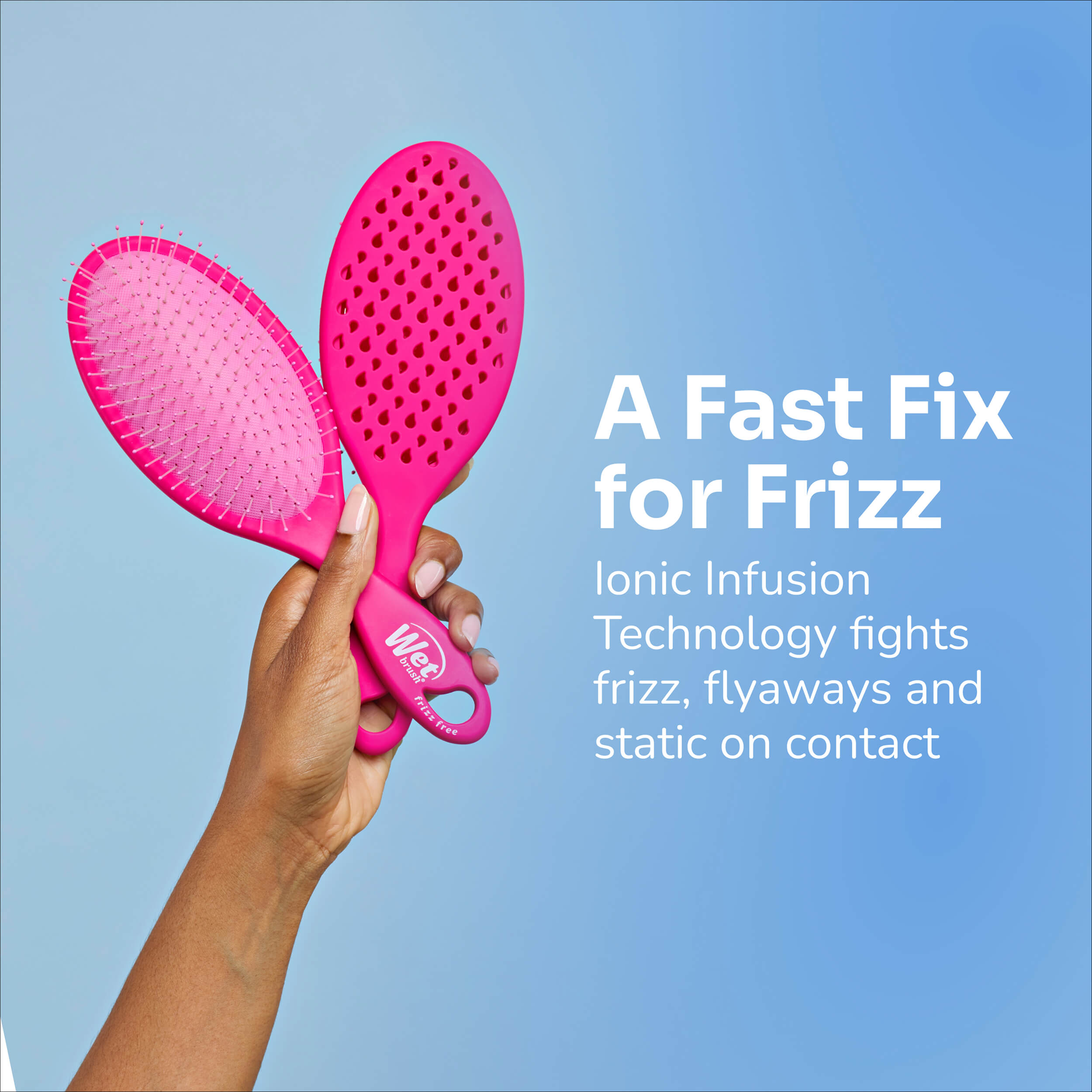 Frizz-Free Detangler - Pink - Image 7