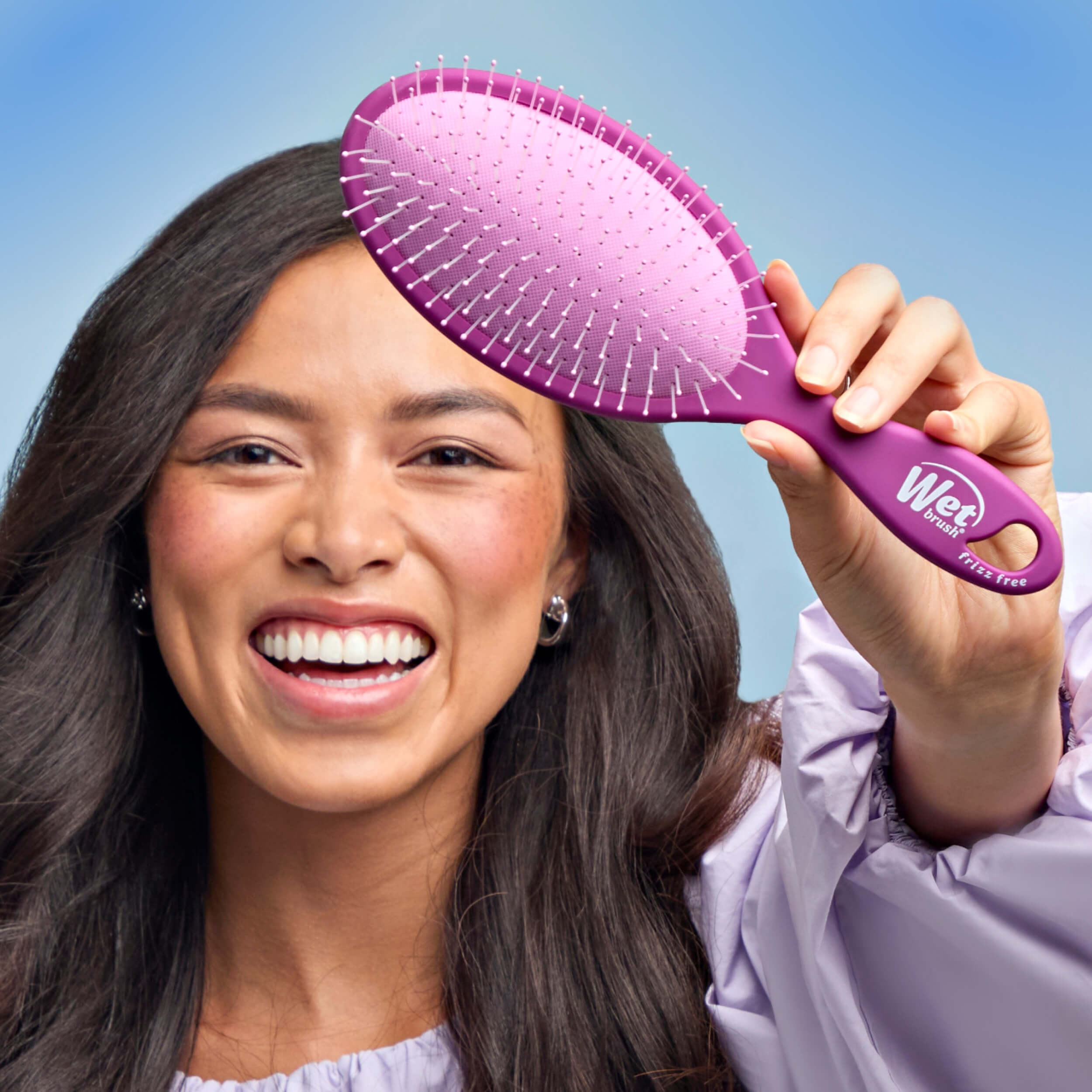 Frizz-Free Detangler - Purple - Image 6