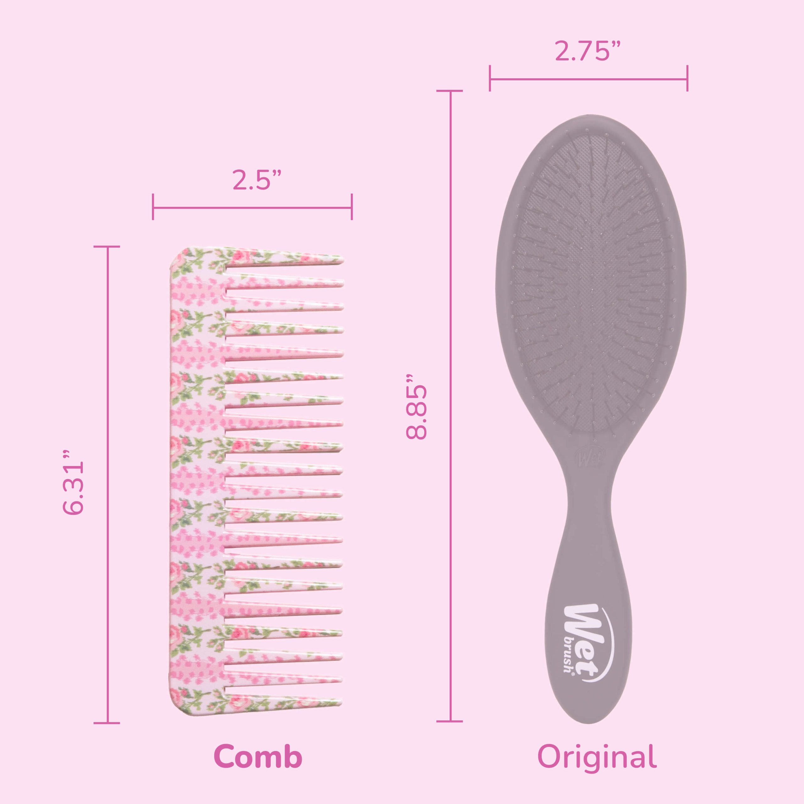 Wet Brush x LoveShackFancy Comb with Case - Blooming Heirloom - Image 5