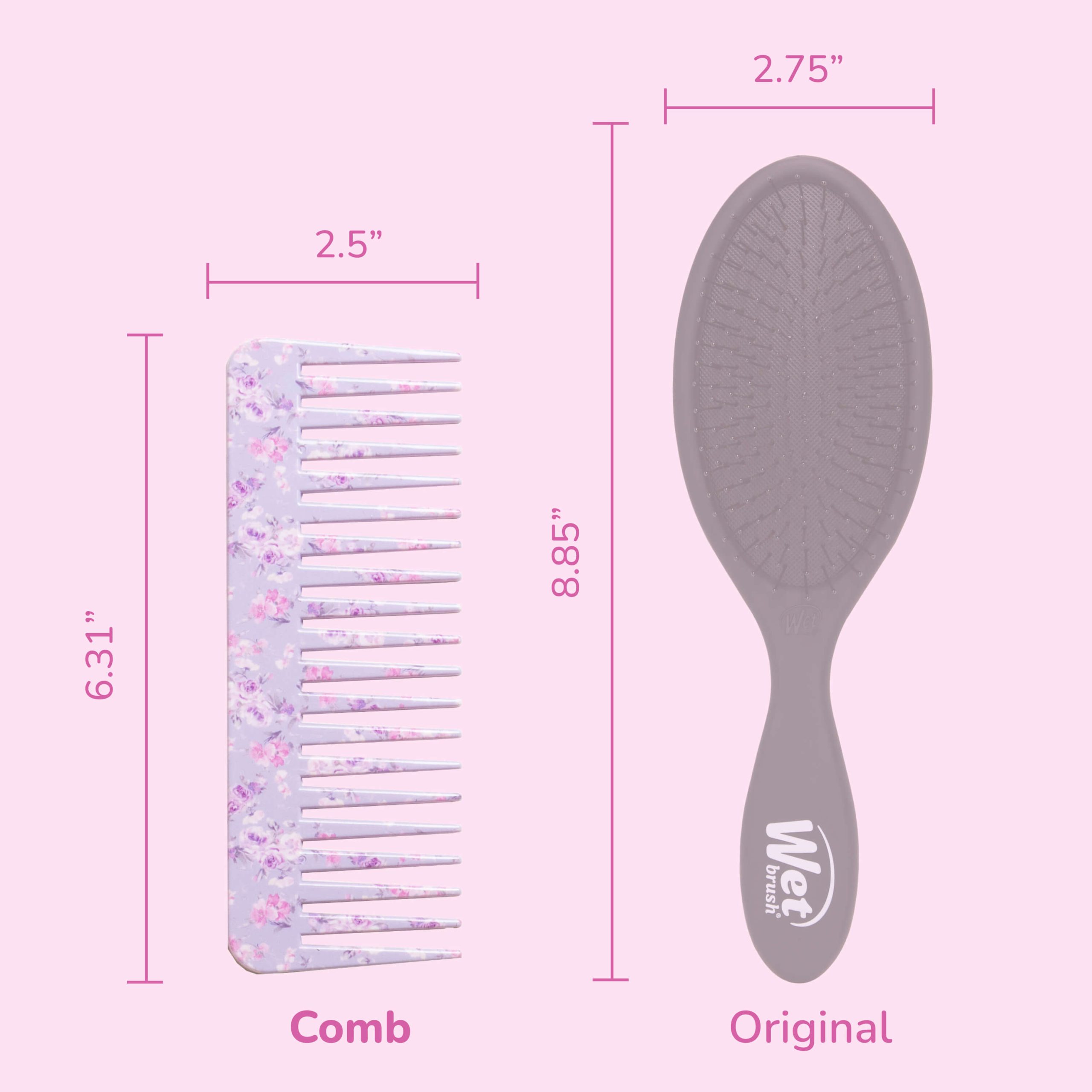 Wet Brush x LoveShackFancy Comb with Case - Happy Thoughts - Image 5