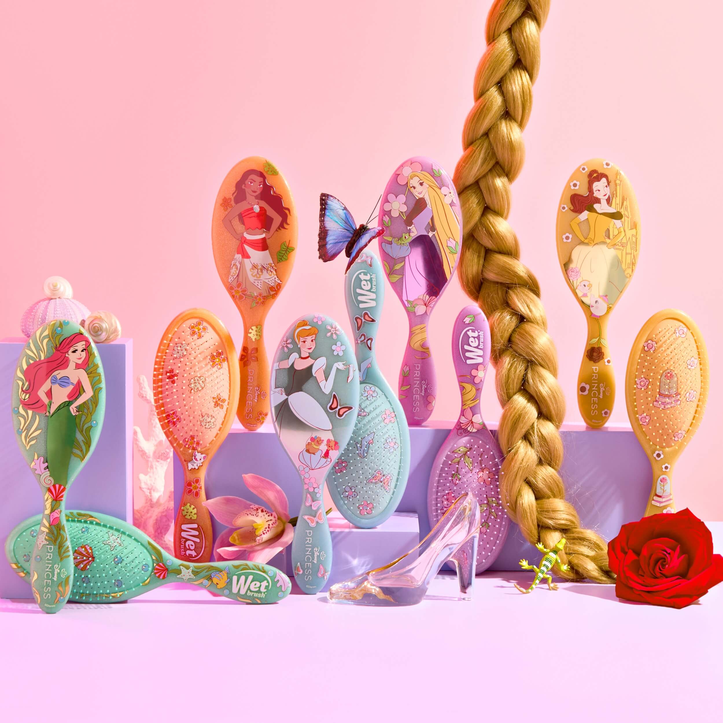 Wet Brush x Dreamy Disney Princess Original Detangler - Ariel - Image 10