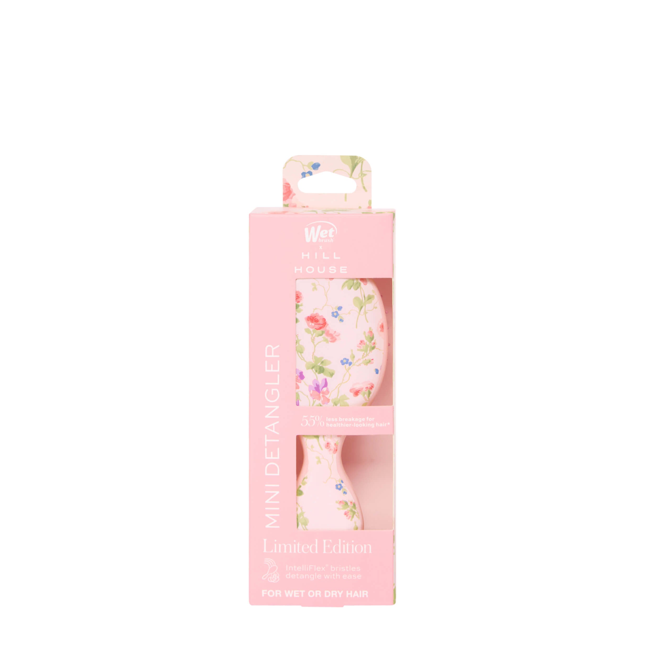 Wet Brush × Hill House Mini Detangler - Pink Bluebonnet Floral - Image 9