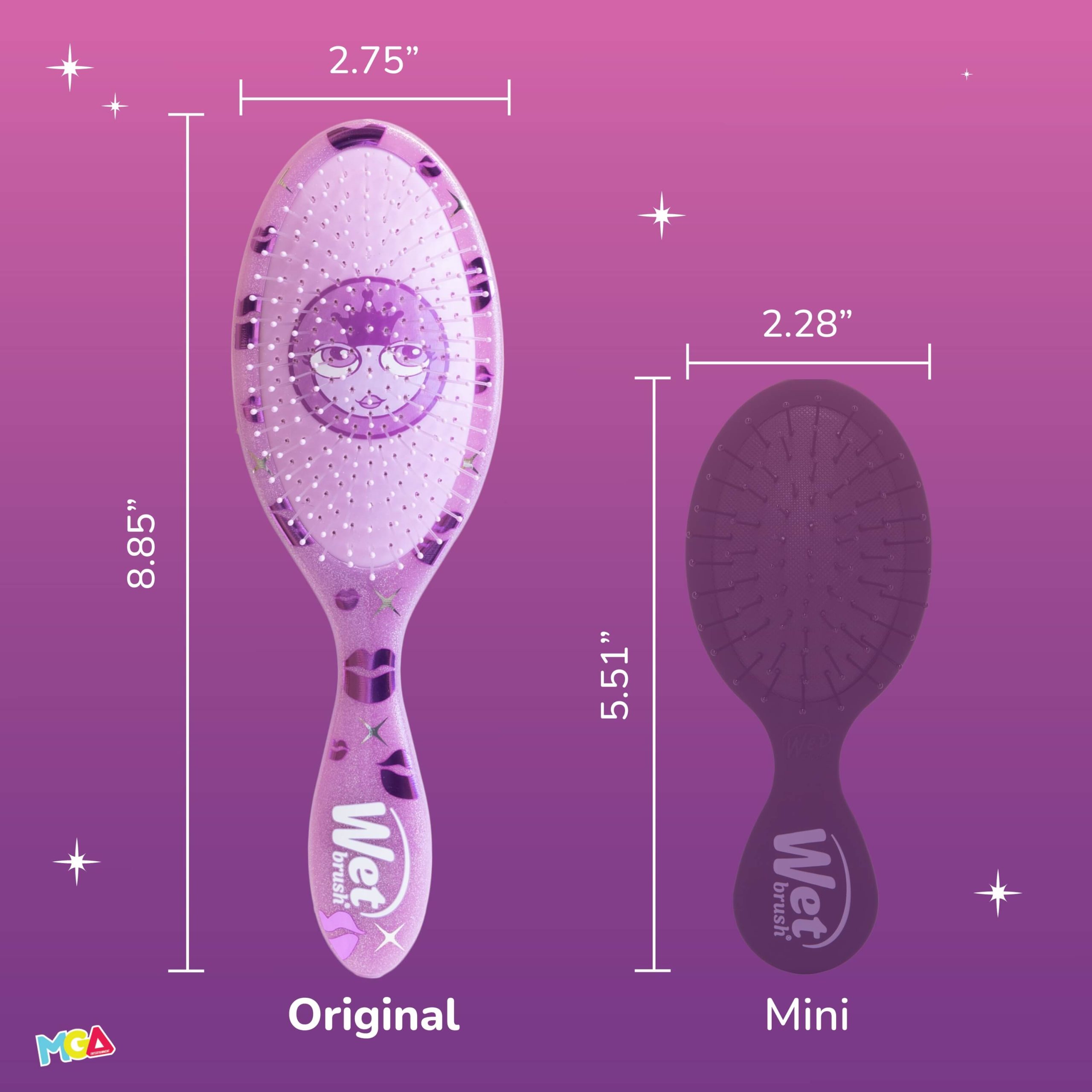 Wet Brush x Bratz Original Detangler & Scrunchie Charm Kit - Yasmin - Image 7